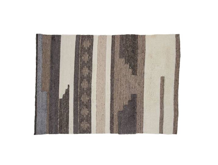 Tapis rectangulaire à motif ethnique 230x162cm VINNIE laine
