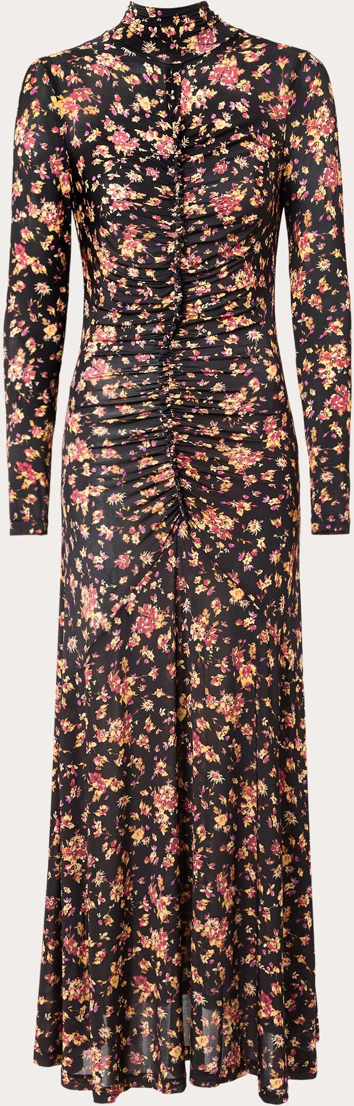 Ulla Johnson Vestido de cuello alto Ida.  (S) Multicolor