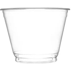 MONOUSO - Dessertbecher PET Glasklar 270ml Ø9,3cm (50 Stück)