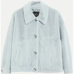 Outdoor-Jacke mit Umlegekragen Blau 44