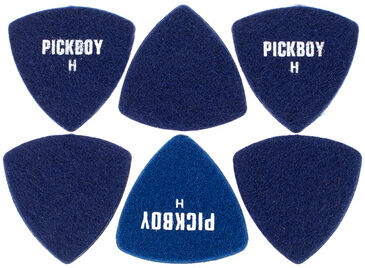 Pickboy Felt Triangle Blue Hard Pick S
