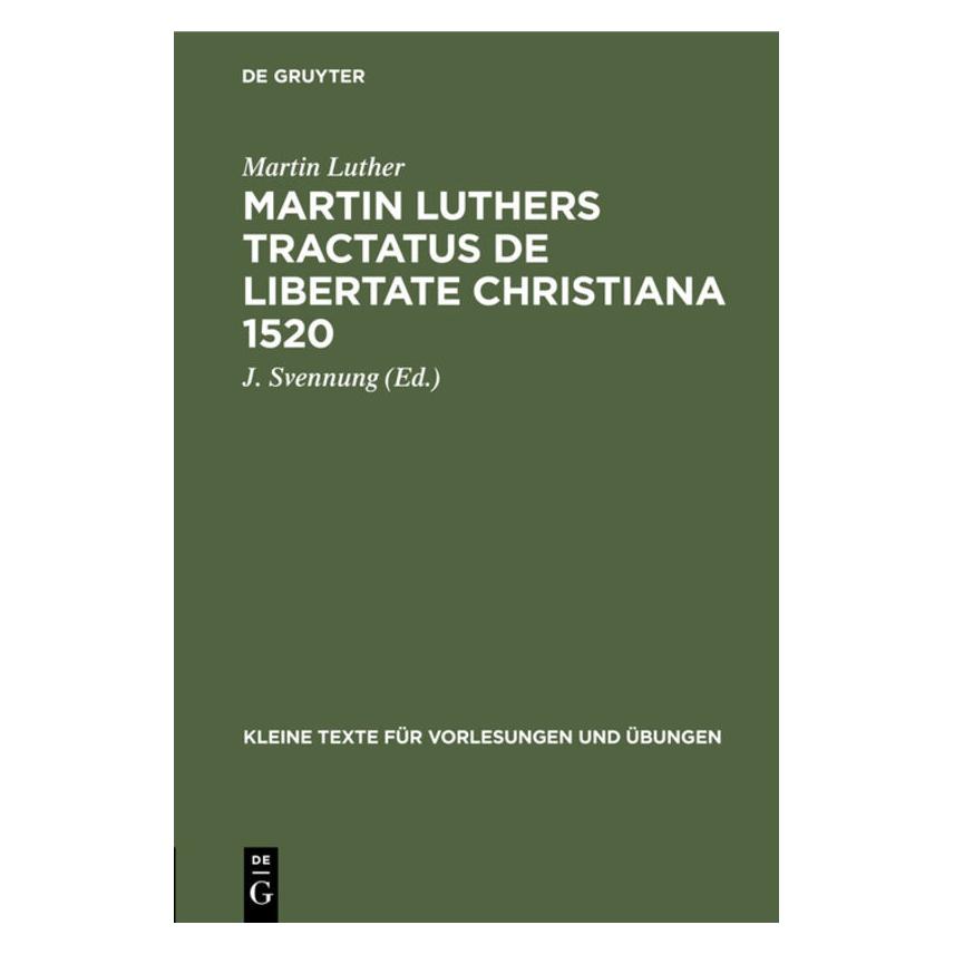 De Gruyter Luther:Martin Luthers Tractatus de Libe (Deutsch, Hardcover, Martin Luther) (67776101)
