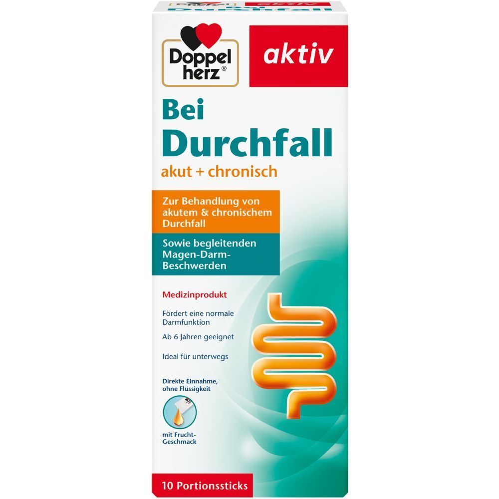 Doppelherz Bei Durchfall flüssig Sticks 10 St Flüssigkeit