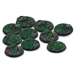 Warcrow 30mm Sÿenann Scenery Bases, Alpha Series