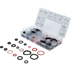 BGS Dichtring-Sortiment | Gummi und Fiberglas | 141-tlg.