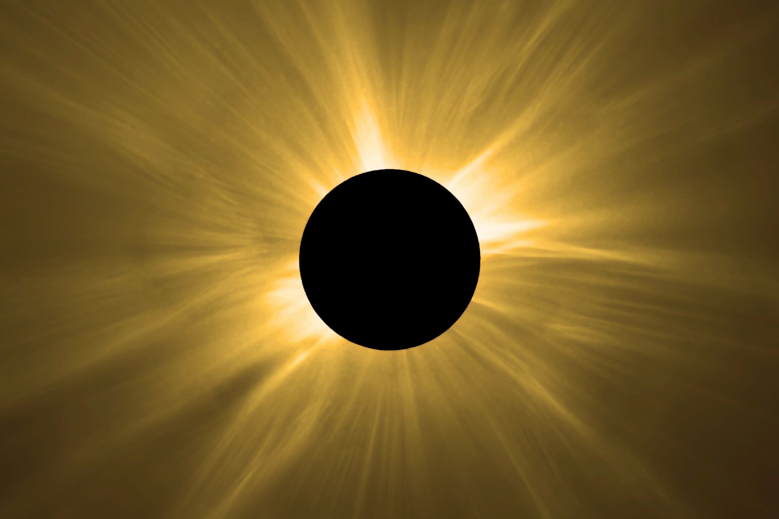 Fototapete PAPERMOON "SONNEN-FINSTERNIS-SONNE WELTALL ERDE PLANETEN UNIVERSUM", bunt, B:2,5m L:1,86m, Vlies, Tapeten, Fototapete bunt B/L: 2,5m x 1,86m, Bahnen: 5 Stk.