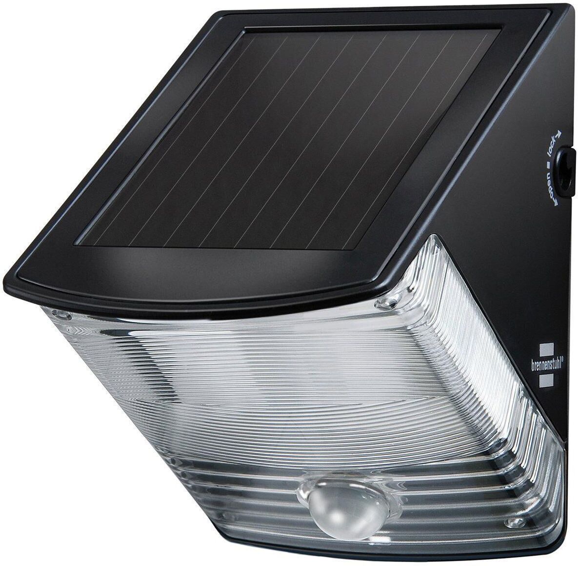 Aussen-Wandleuchte BRENNENSTUHL "LED SOL 04 Plus B Solar", schwarz, Leuchten, Aussen-Wandleuchte schwarz Einheitsgröße
