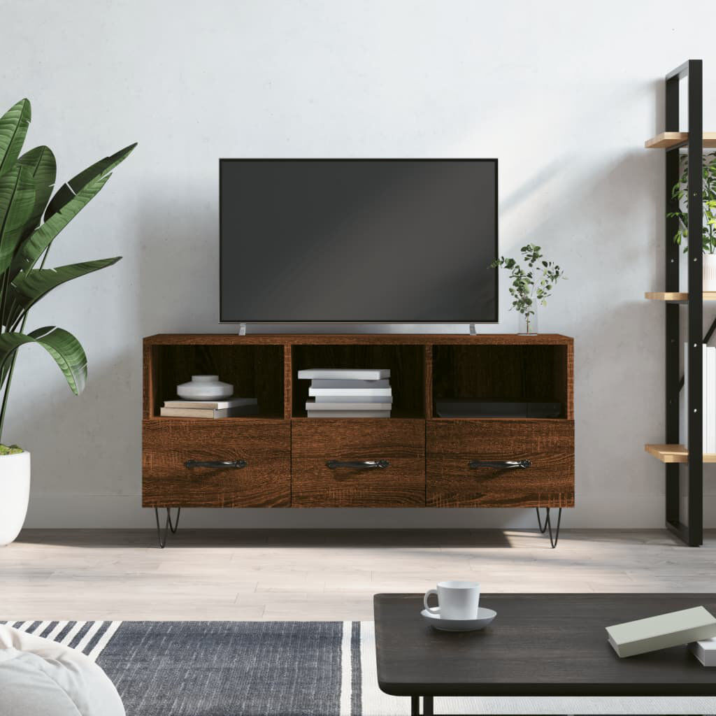 George Oliver Bort TV Stand for TVs up to 43" Brown Oak 43"