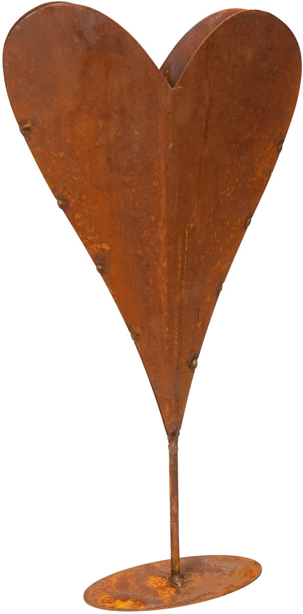 Badeko Herz Kaprun 38 x 17 cm rostbraun