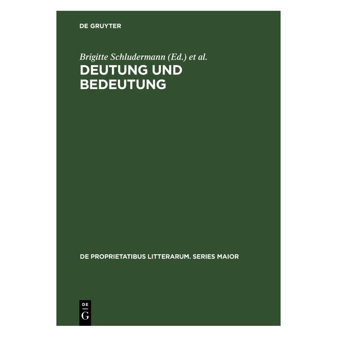 De Gruyter Deutung und Bedeutung (67766858)