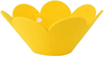 Inspire Picks Flower Recovery Collar For Cats & Dogs Adjustable Protective Healing Cone yellow l