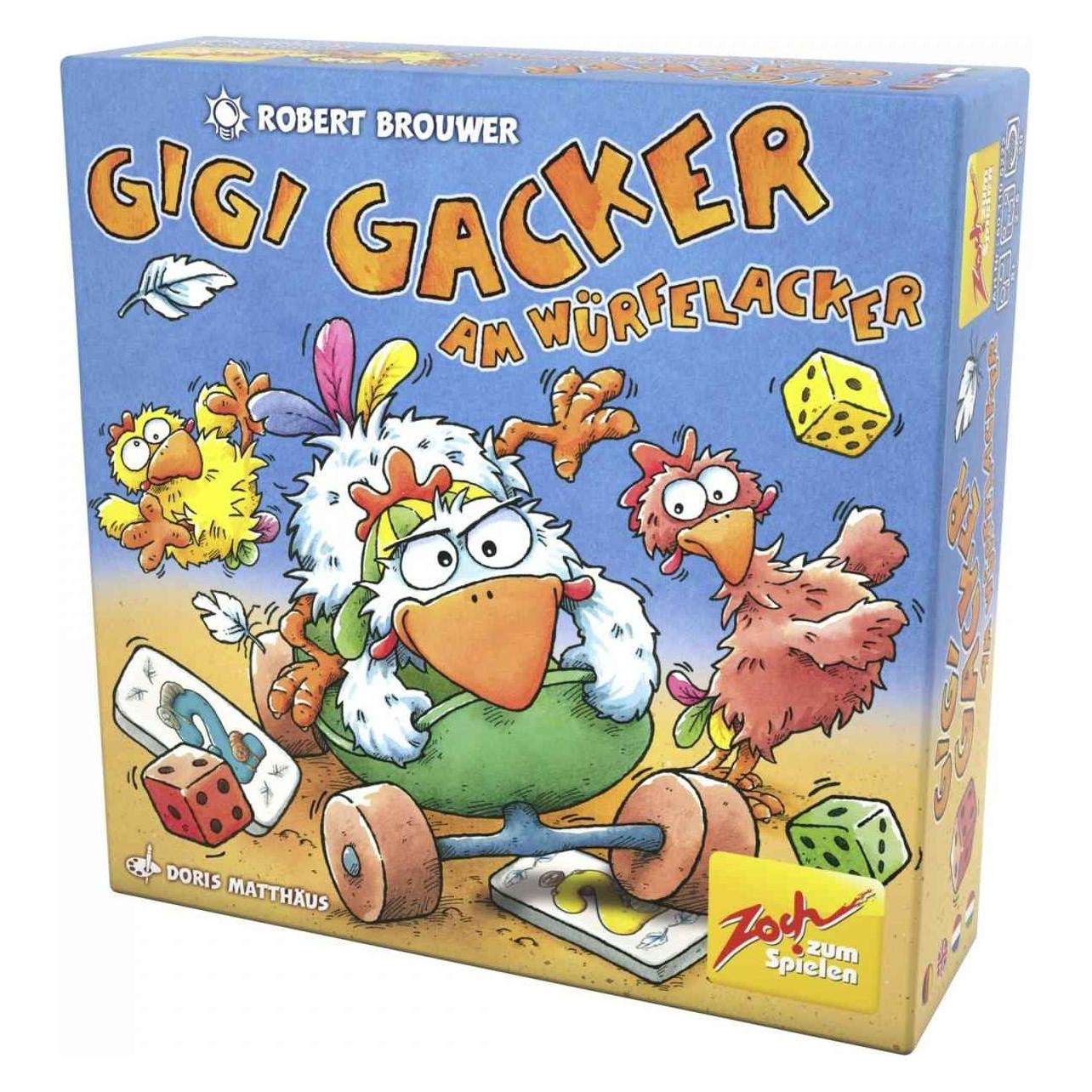 Zoch Gigi Gacker am Würfelacker (Deutsch, Englisch, Französisch, Italienisch, 2 - 5 Spieler) (601105222)