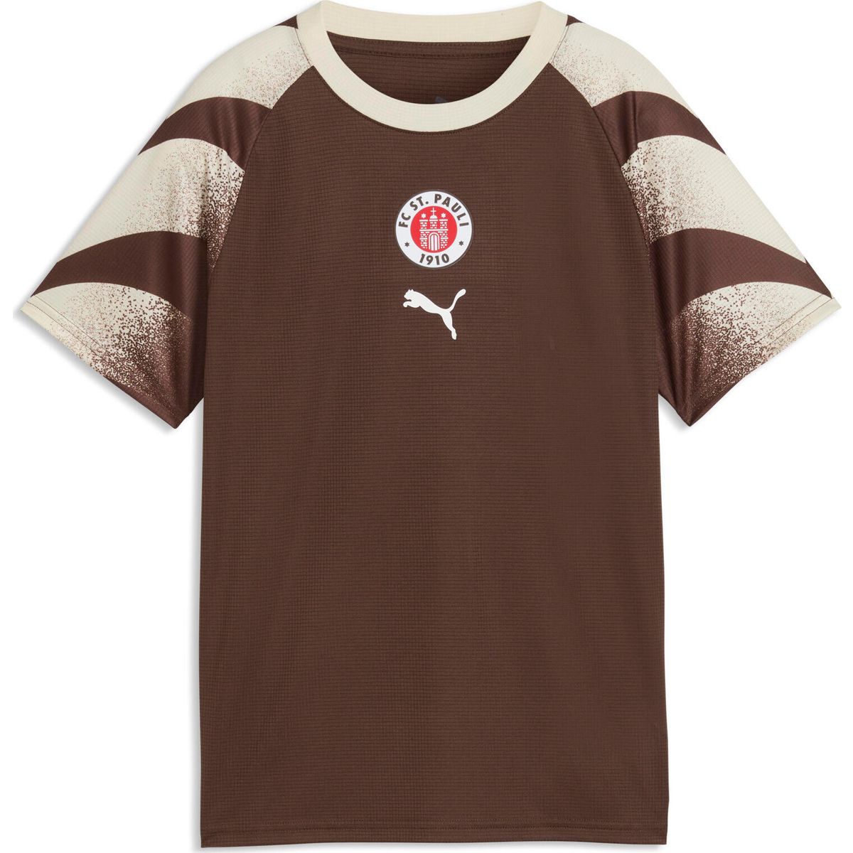 Puma Fcsp Warm Up Jersey Jr espresso brown-puma white (01) 152 787579-01-152