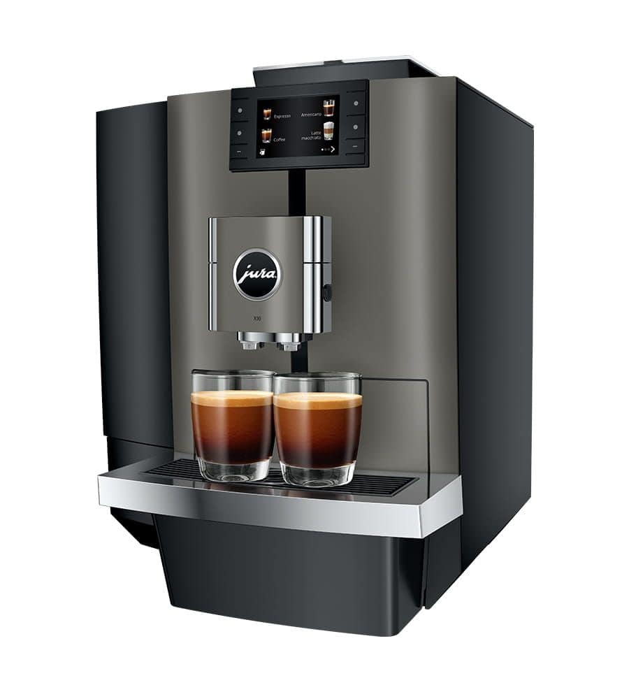 JURA X10 (EB) Kaffeevollautomat 15 bar 2,8 l 500 g (Stahl, Schwarz) 15764