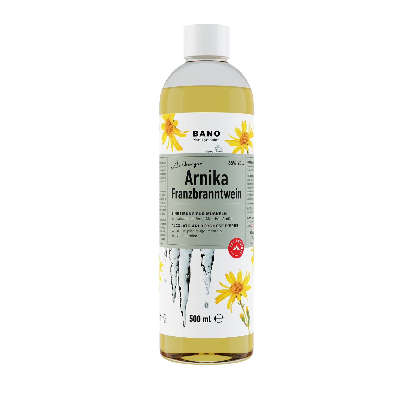 Tiroler Arnika Franzbranntwein 500 ml