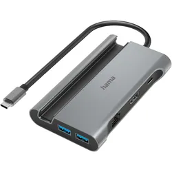 Hama Connect2Mobile (USB-A, USB-C), USB Adapter, Grau