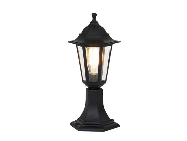 Lampadaire d'extérieur classique noir 42,2 cm IP44 - New Haven