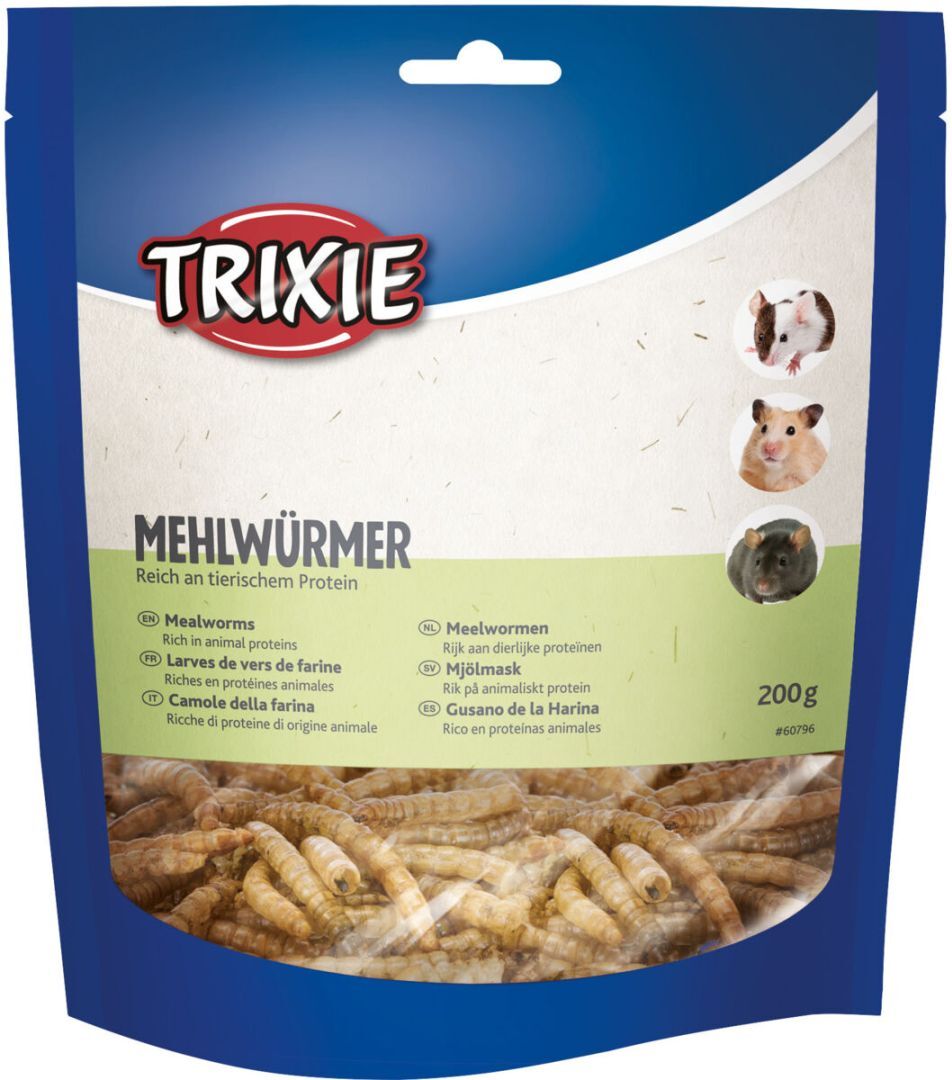 TRIXIE Mehlwürmer, 200 g
