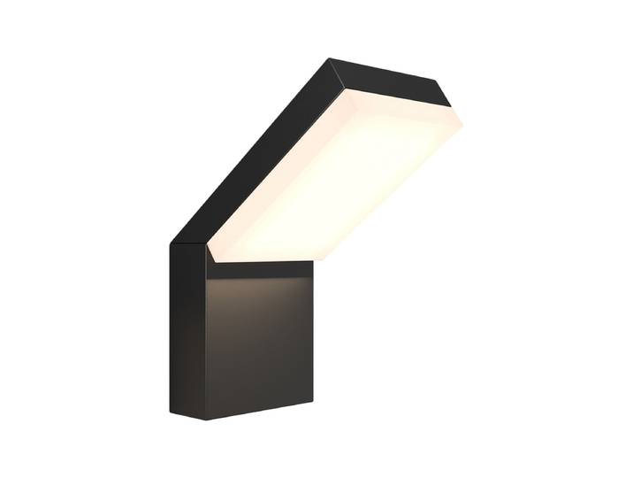 LED Design Outdoor-Wandlampe Paso Schwarz Maytoni