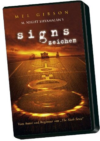 M. Night Shyamalan - Signs - Zeichen [VHS] - Preis vom 08.10.2026 07:26:42 h