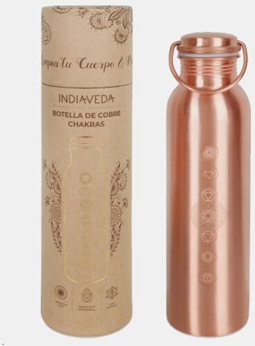 INDIAVEDA KRISHNA GARRAFA DE COBRE