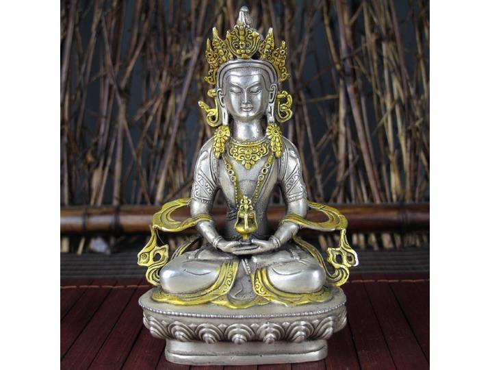 Statue de Bouddha tibétaine, ornement pour la maison, le bureau, la décoration de bureau, figurines décoratives