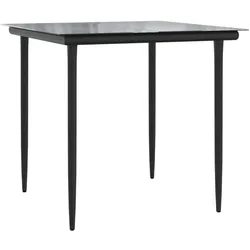 vidaXL, Gartentisch + Balkontisch, Darenon (Spitzes Bein) (80 x 80 x 74 cm)