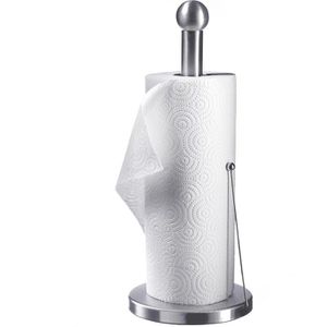 Westmark Küchenrollenhalter 52362260 aus Edelstahl, silber, mit Abreißhilfe