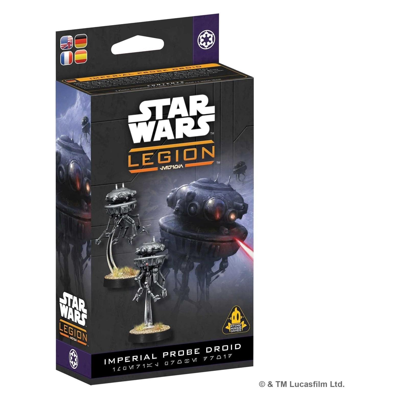 Atomic Mass Games Star Wars Legion - Imperial Probe Droid DE/EN/ES/FR (Kunststoff) (AMGD1272)