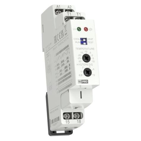 RS PRO Thermostat 16A / 250 V Öffner 1-polig 24 (3839)