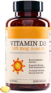 Pleasuredome Vitamin D3 125mcg