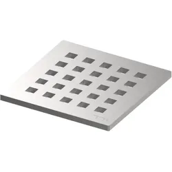 TECEdrainpoint S Designrost 3665006 100x100mm, Edelstahl, quadratum