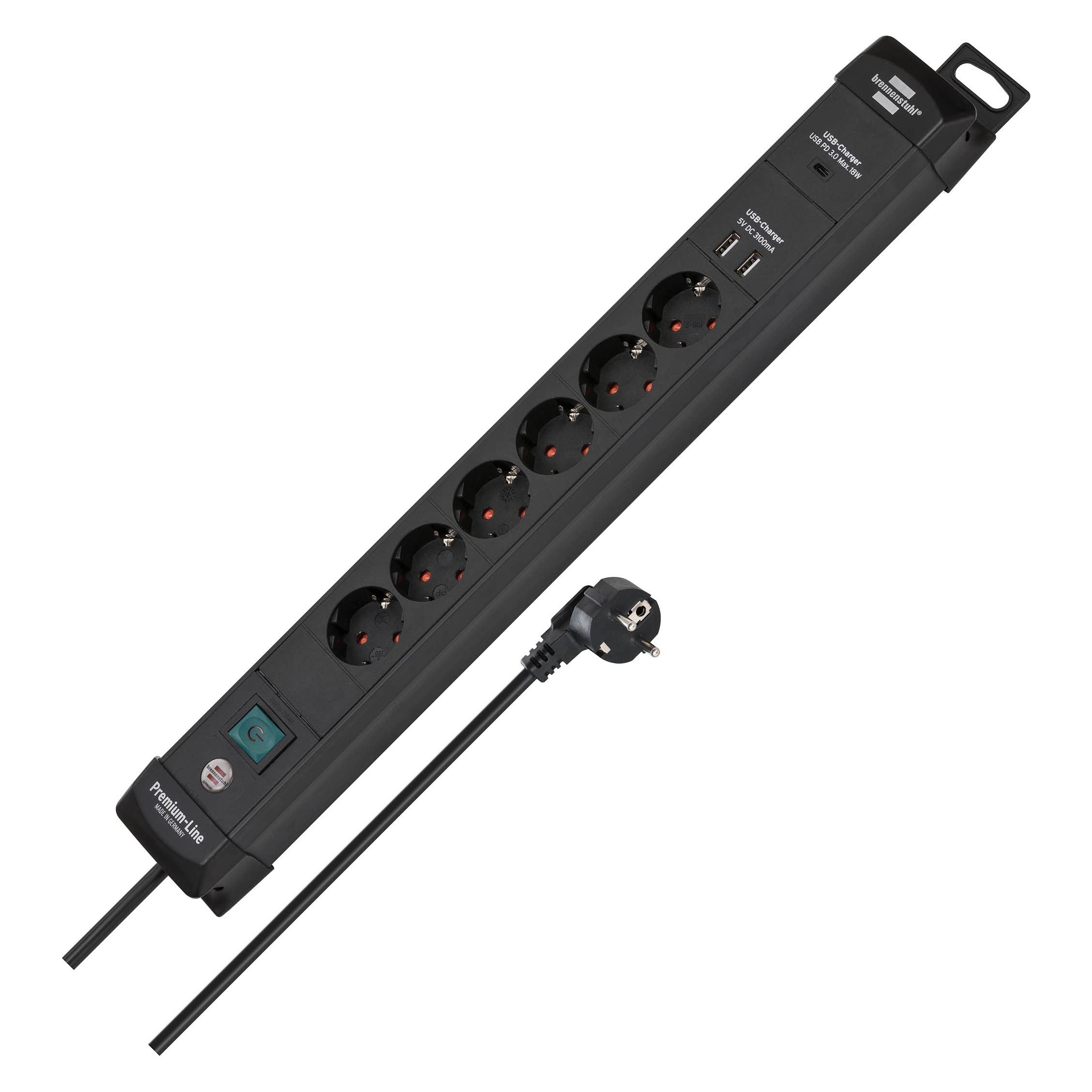 Brennenstuhl Premium-Line (6x, 3 m) (1951160607)