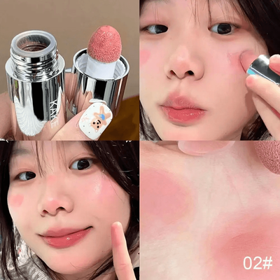 Inspire Essentials Velvet Matte Liquid Blush Sponge Applicator Stick d