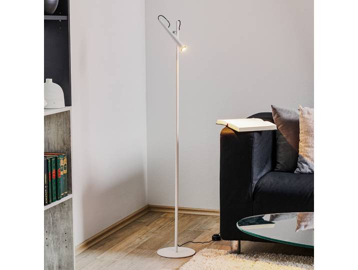 Magneto Stehleuchte Weiß - Foscarini - Wohnzimmer - Design - Metall