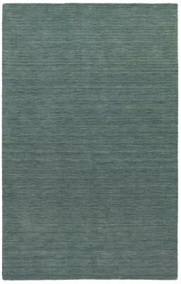Style Haven Heathered Solid Hand-crafted Plush Wool Area Rug