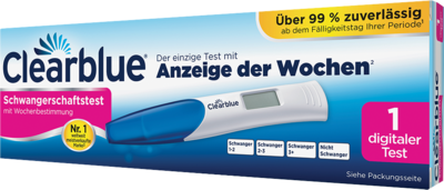 WICK Pharma - Zweigniederlassung der Procter & Gamble GmbH CLEARBLUE Schwangerschaftstest m.Wochenbestimmung 1 St 12893977