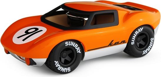 Playforever speelgoedauto Ken Gibson - Oranje