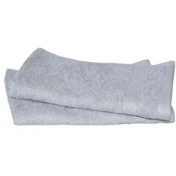 dyckhoff Gästehandtuch »Planet«, 2er-Pack silber, 30 cm