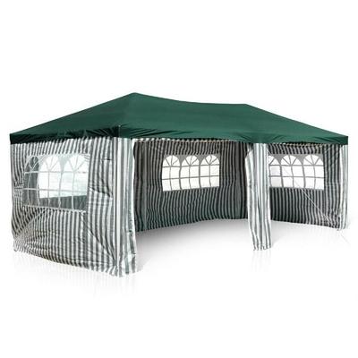 Pavillon Partyzelt Raucherzelt GRÜN 3x6m