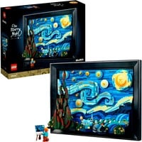 21333 Ideas Vincent van Gogh - Sternennacht, Konstruktionsspielzeug 3D-Nachbildung des Meisterwerks von van Gogh