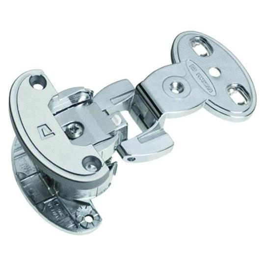 Prämeta Einachs-Zwillingstopfbänder SERIE 2600 CLIP, Türauflage 6.5 mm (2650C51N)