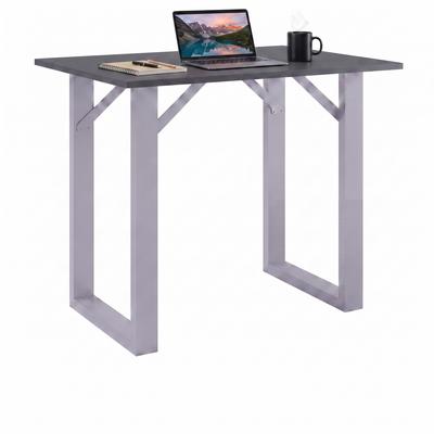 Bartisch VCM "Holz Bartisch Stehtisch Tisch Tresen Xona 140x50", schwarz (silber, anthrazit), B:140cm T:50cm, Tische, Bartisch