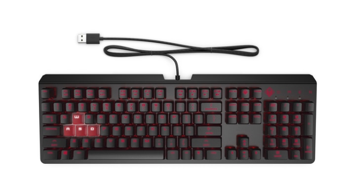 OMEN by HP Encoder Gaming Tastatur kabelgebunden, Schwarz