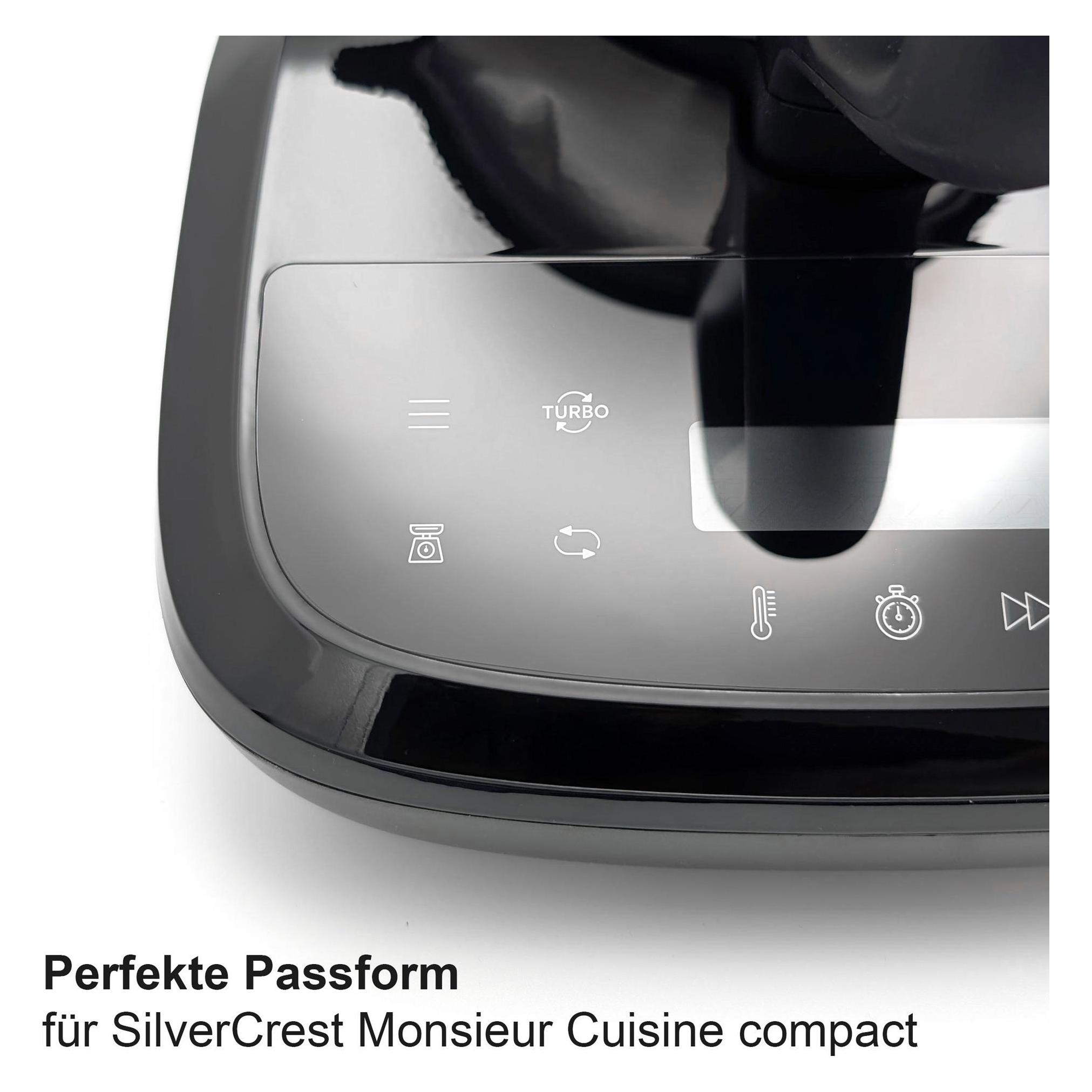 ScreenLeaf Schutzfolie für SilverCrest Monsieur Cuisine compact nachhaltiger Displayschutz Display Schutz (6161596)