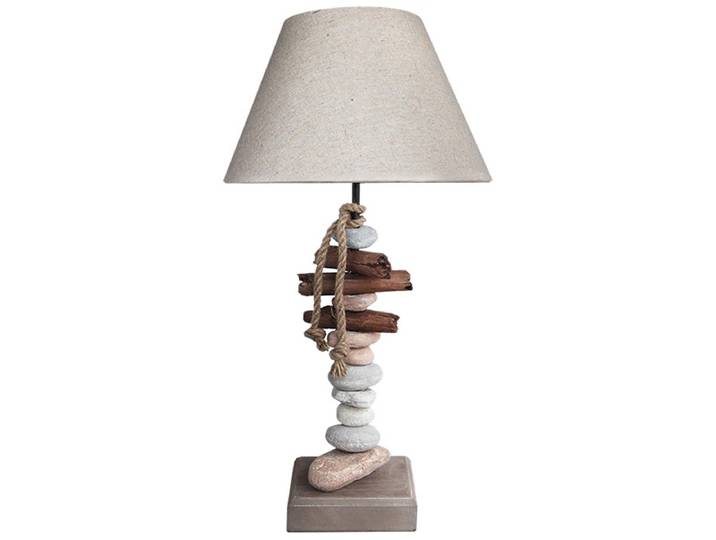 Tischlampe LED BENODET 58cm 40W taupe