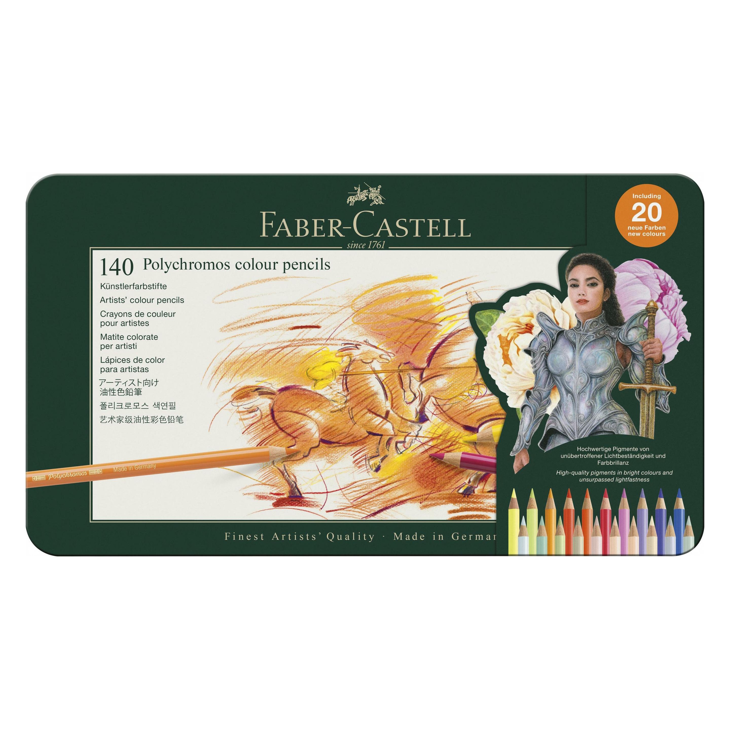 Faber-Castell Metalletui Polychromos (140x) (110014)