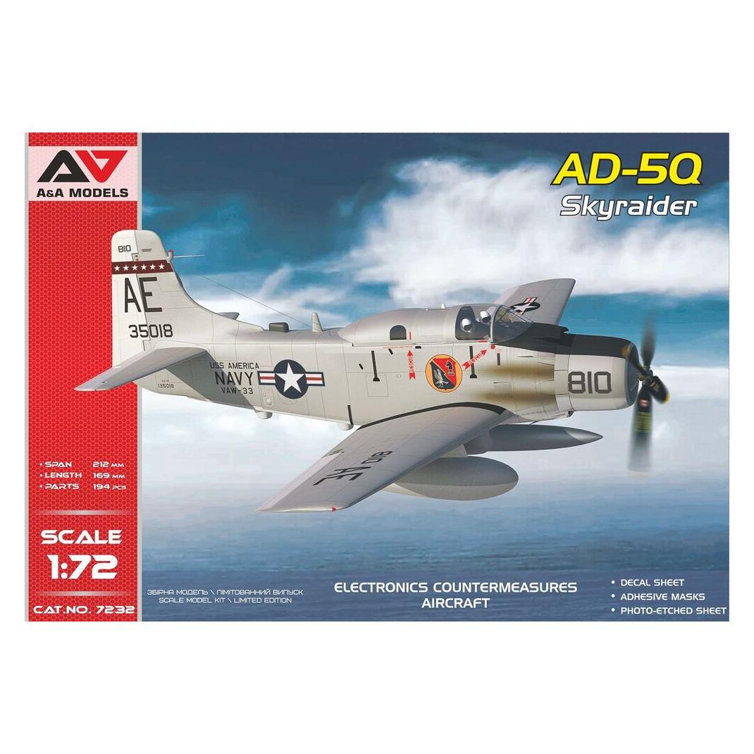 A&A Models AD-5Q SkyRaider( el.countermeasures ver.) (AAM7232)