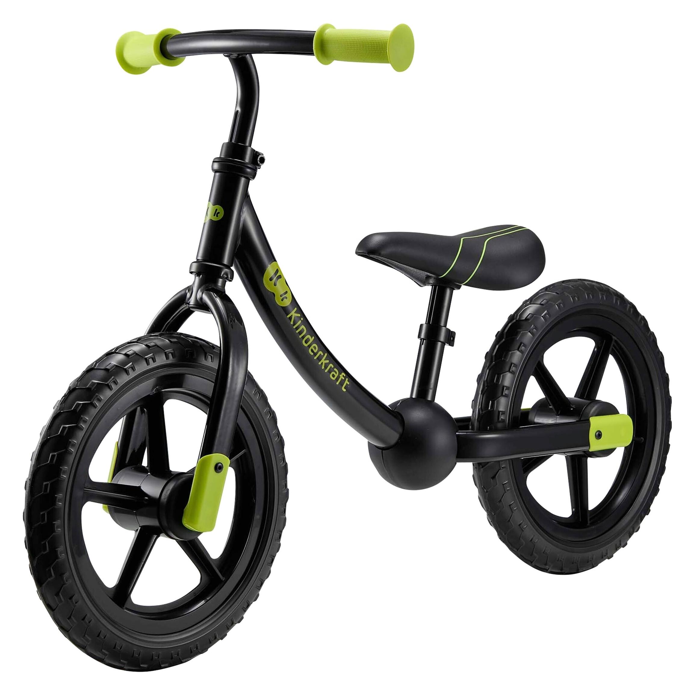 KinderKraft Balance Bike 2WAY NEXT 2025 SCHWARZ (KR2WAY25BLK0000)