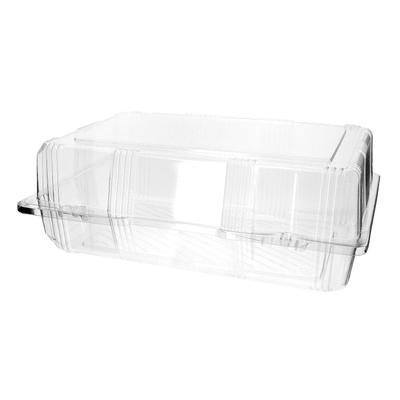 MONOUSO - Klappbox PET für Gebäck 28x18x10cm (220 Stück)